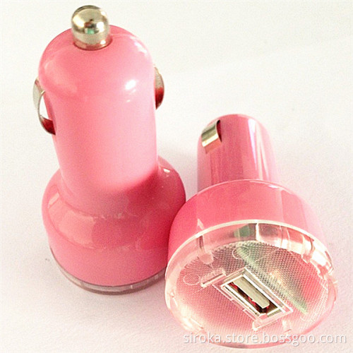 Promotional Wholesale Mobile Universal 5V 2.1A mobile phone car charger import from china